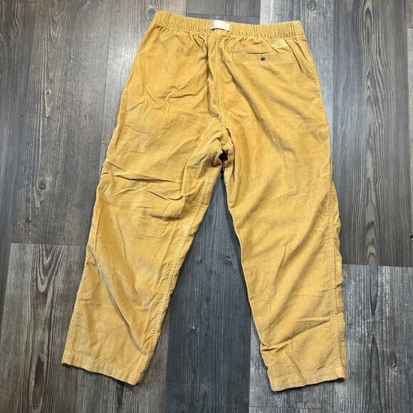 The North Face Mens Corduroy Pants Medium Yellow Preppy Academia Casual - Picture 2 of 8